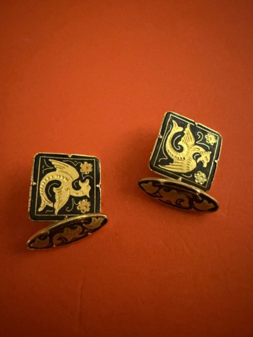 Stunning Vintage Chain-link Vintage Cufflinks